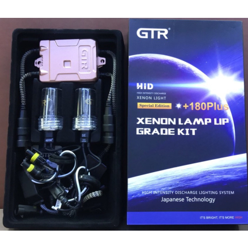 KIT XENON và BALLAST GTR TĂNG SÁNG 180PLUS
